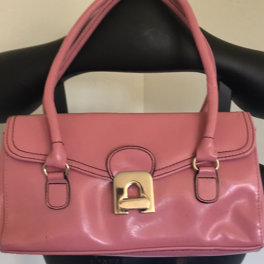 Pink handbag